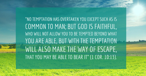 Bible Promises On Temptation Bible Promises